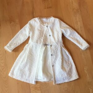 NANNETTE KIDS | Formal Dress & Coat Set